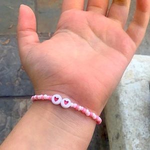 💕pink Valentine's day bracelet💕